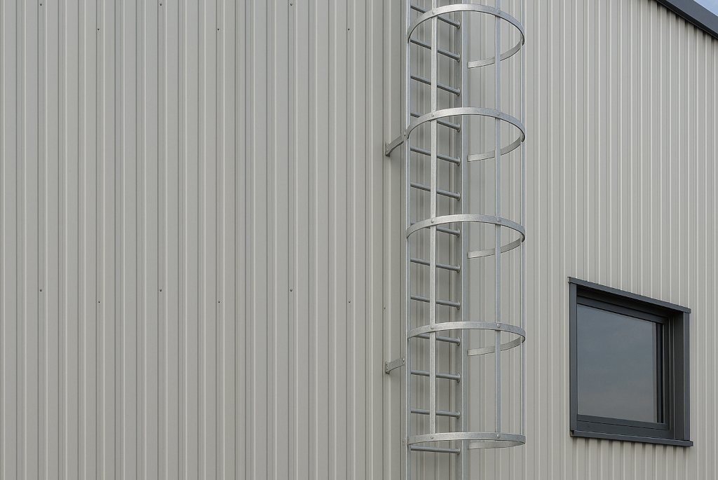 Steigleiternprüfung gemäß DGUV 208-032